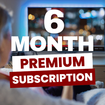 6 Months IPTV Subscription - 2 Devices